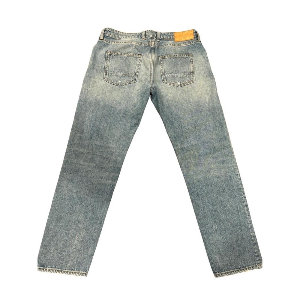 Golden Goose Deluxe Brand Jolly Carrot Fit Jeans Lt. Wash Blue Italy G35WP008